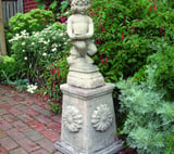 Rose Plinth Garden Pedestal