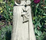 Madonna and Child Stone Statue