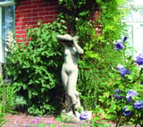 Shy Maiden Garden Statue