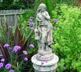 Slave Girl Garden Statue
