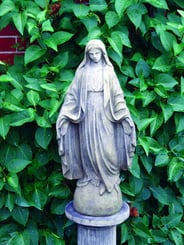 Virgin Mary Garden Statue