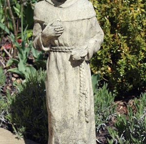 The Friar Stone Statue