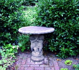 Three Cherub Stone Garden Table