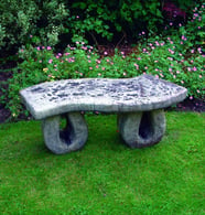 Stone Garden Benches