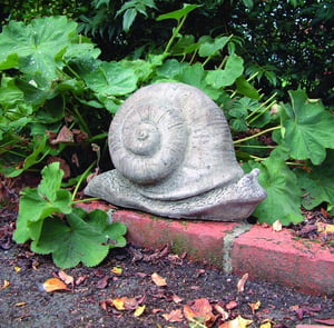Snail Stone Garden Statue