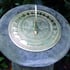 Round Brass Sundial