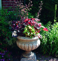 Stone Garden Urns