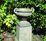 Vienna Stone Garden Vase with Handles