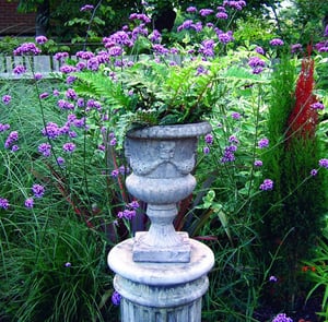 Vienna Classical Scroll Stone Garden Vase