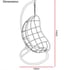 Lichfield Rapello Single Hanging Chair Dimensions