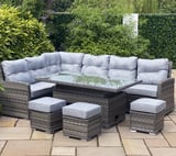 Lichfield Campania Casual Sofa Set with Adjustable Table