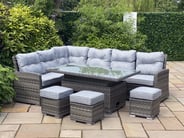 Lichfield Campania Casual Sofa Set with Adjustable Table