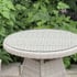 Lichfield Novelda 2 Seat Rattan Bistro Set Toughened Glass