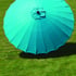 Garden Must Haves Geisha 2.7m Garden Parasol Aqua Top