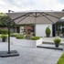 Garden Must Haves Royce Executive 3m Cantilever Garden Parasol in Taupe