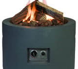 Happy Cocooning 61cm Grey Gas Fire Bowl