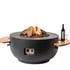 Happy Cocooning 91cm Black Gas Fire Bowl
