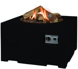 Happy Cocooning 60cm Black Gas Fire Pit
