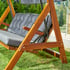 Handpicked Sandringham 2000 Garden Swing Seat Wooden Frame