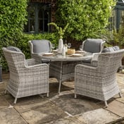 Handpicked Wroxham 4 Seat Outdoor Dining Set