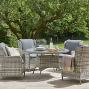 Handpicked Wroxham Rattan 4 Seat Dining Set