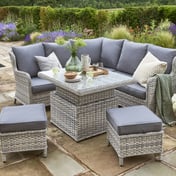 Handpicked Wroxham Rattan Mini Corner Seat Set