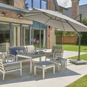 Handpicked Titchwell Lounge Set with Standard Table Chairs White