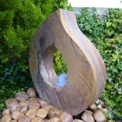 Babbling Flame Rainbow Sandstone Water Feature