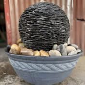 60cm Bronzed Garden Water Feature Bowl