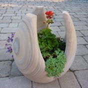 Large Babbling Lily Planter