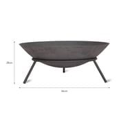 Bould Cast Iron Fire Pit Dimensions