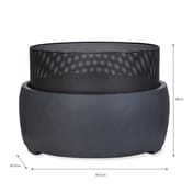 Bould Round Fire Pit Dimensions