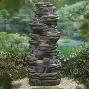 Atlas Falls Stone Garden Water Feature