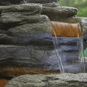 Atlas Falls Stone Water Feature Detail