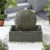 Dark Planet Stone Garden Water Feature
