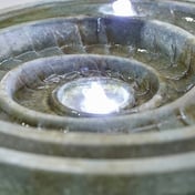 Fossil Stone Water Feature Lights