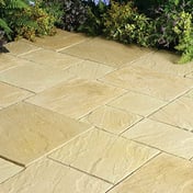 Abbey 5.76m Paving Random Kit York Gold