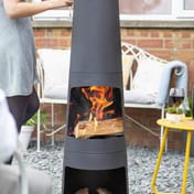 Circo Steel Woodburning Chimenea