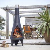 Colarado Medium Steel Chimenea