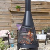Extra Large Colarado Mesh Steel Garden Chimenea