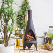 Medium Colarado Steel Woodburning Chimenea