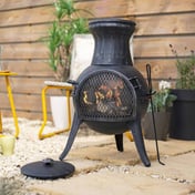 Squat Steel Chimenea