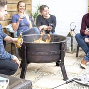 Brava Steel Firepit Logburner