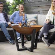 Medium Icarus Cast Iron Patio Firepit