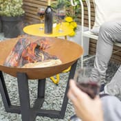 Medium Icarus Cast Iron Woodburning Firepit