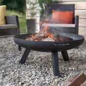 Medium Pittsburgh Steel Wood Firepit