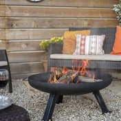 Medium Pittsburgh Steel Woodburning Firepit