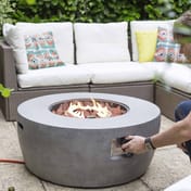 Orlando Gas Concrete Firepit