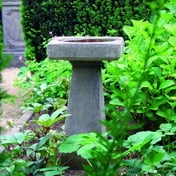 Simple Stone Birdbath