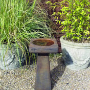 Simple Stone Birdbathin Umber